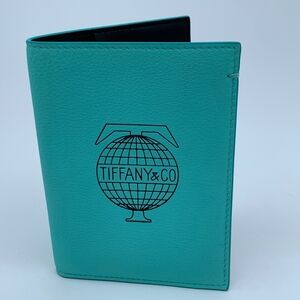 Tiffany & Co. Teal Passport Holder